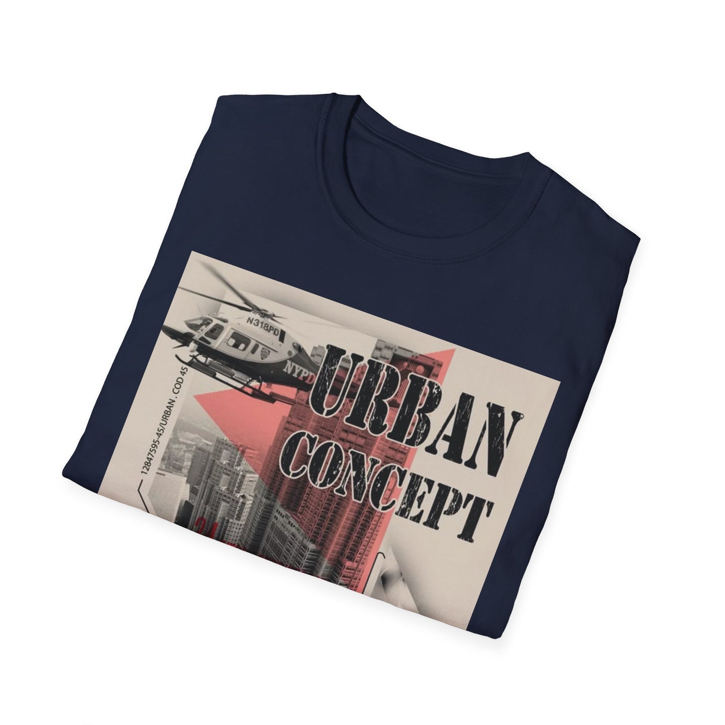 Urban Concept Unisex T-Shirt, Streetwear Tee, Graphic Tee, Casual Fashion, Gift for Him/Her, Trendy Urban Wear