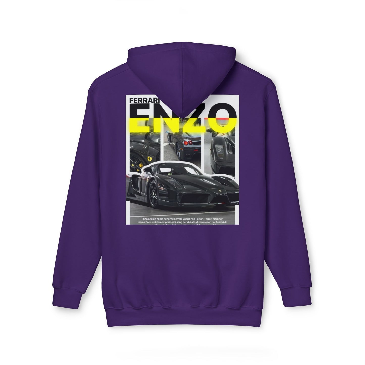 Ferrari Enzo Unisex Hooded Sweatshirt - Made in the USA