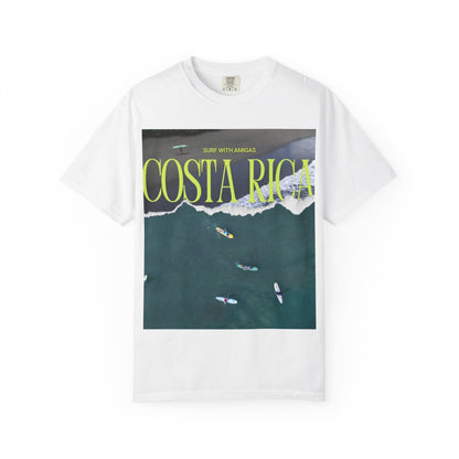 Costa Rica Surf T-Shirt — Aerial Wave & Surfers Graphic Tee