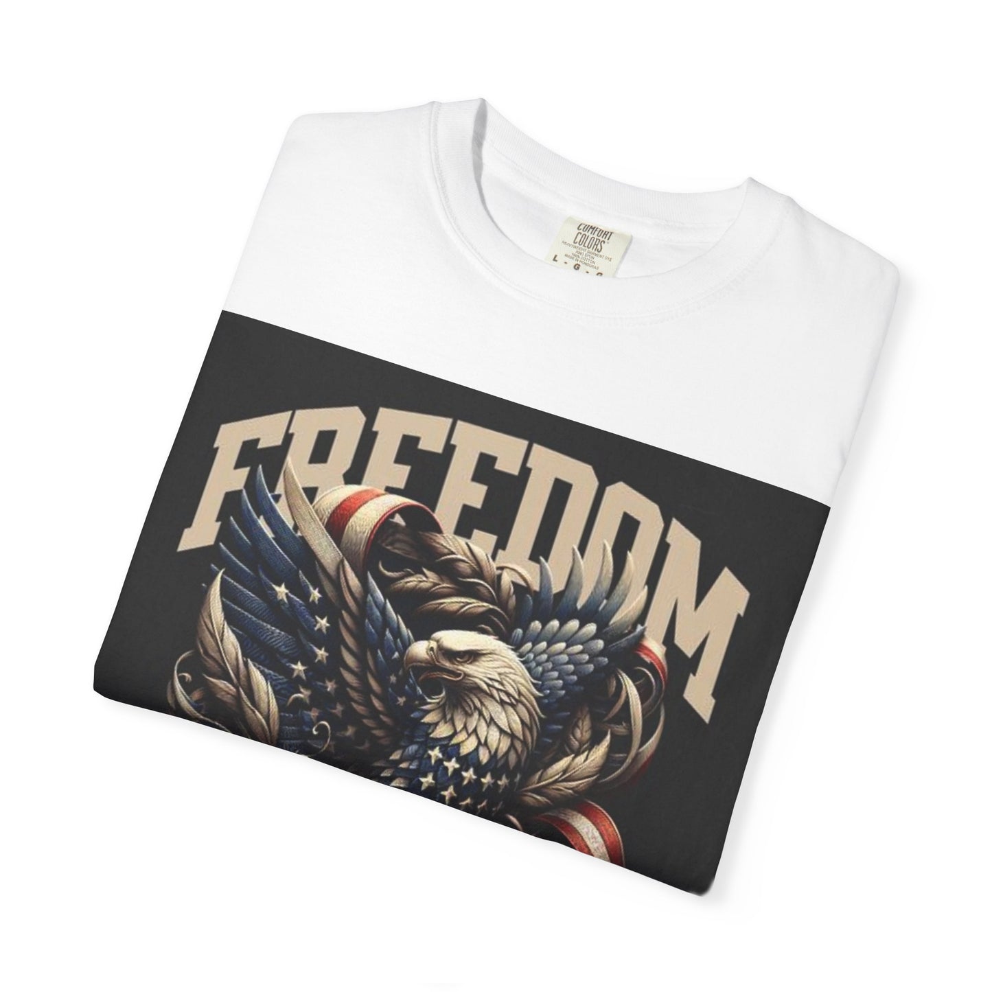 Patriotic Eagle T-Shirt, Freedom Apparel, American Pride Tee, Fourth of July Gift, Vintage Style Shirt