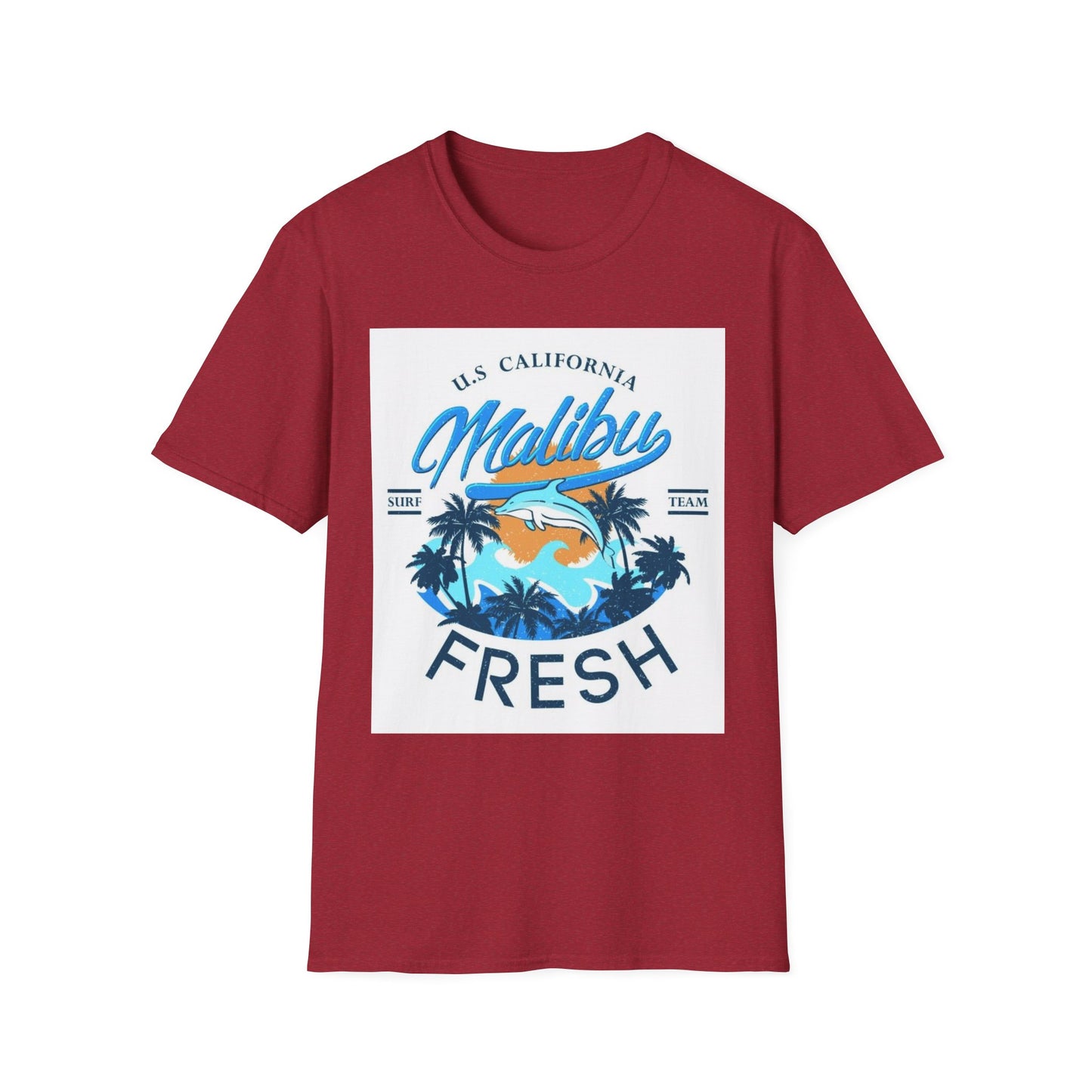 California Malibu Fresh Unisex T-Shirt - Soft and Casual Beach Vibe
