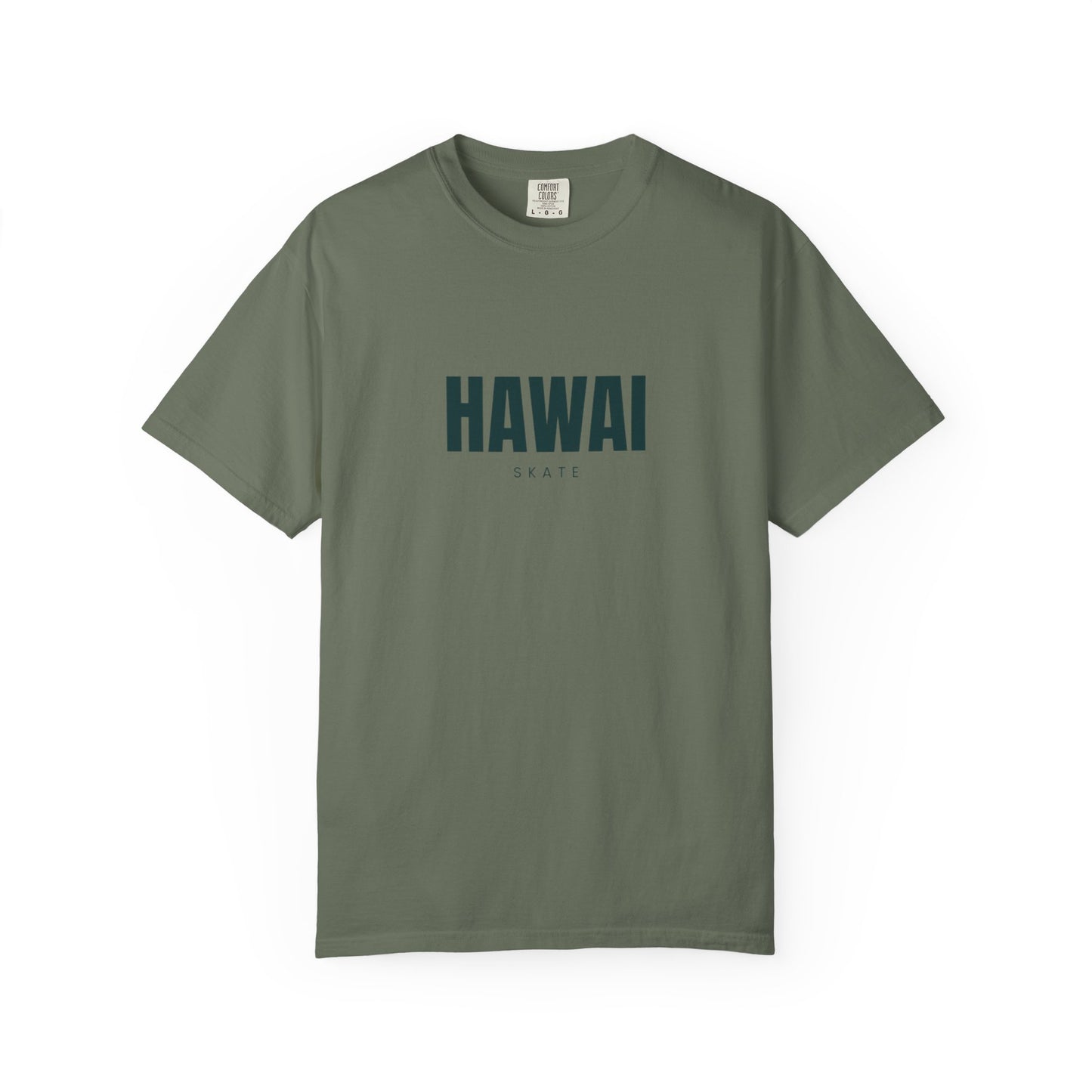 Hawaii Garment-Dyed Unisex T-shirt - Casual Beachwear, Travel Souvenir, Summer Vibes, Gift for Him/Her, Retro Style
