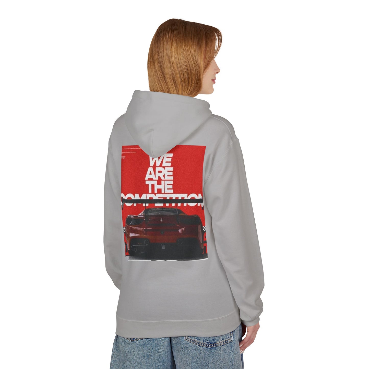 Unisex Fleece Hoodie - 'We Are The Competition' Car Design
