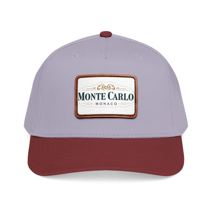 Monte Carlo Leather Patch Baseball Cap