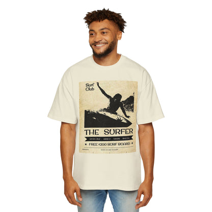 The Surfer Vintage Surf Club Tee — Men's Oversized Surf Graphic T-Shirt