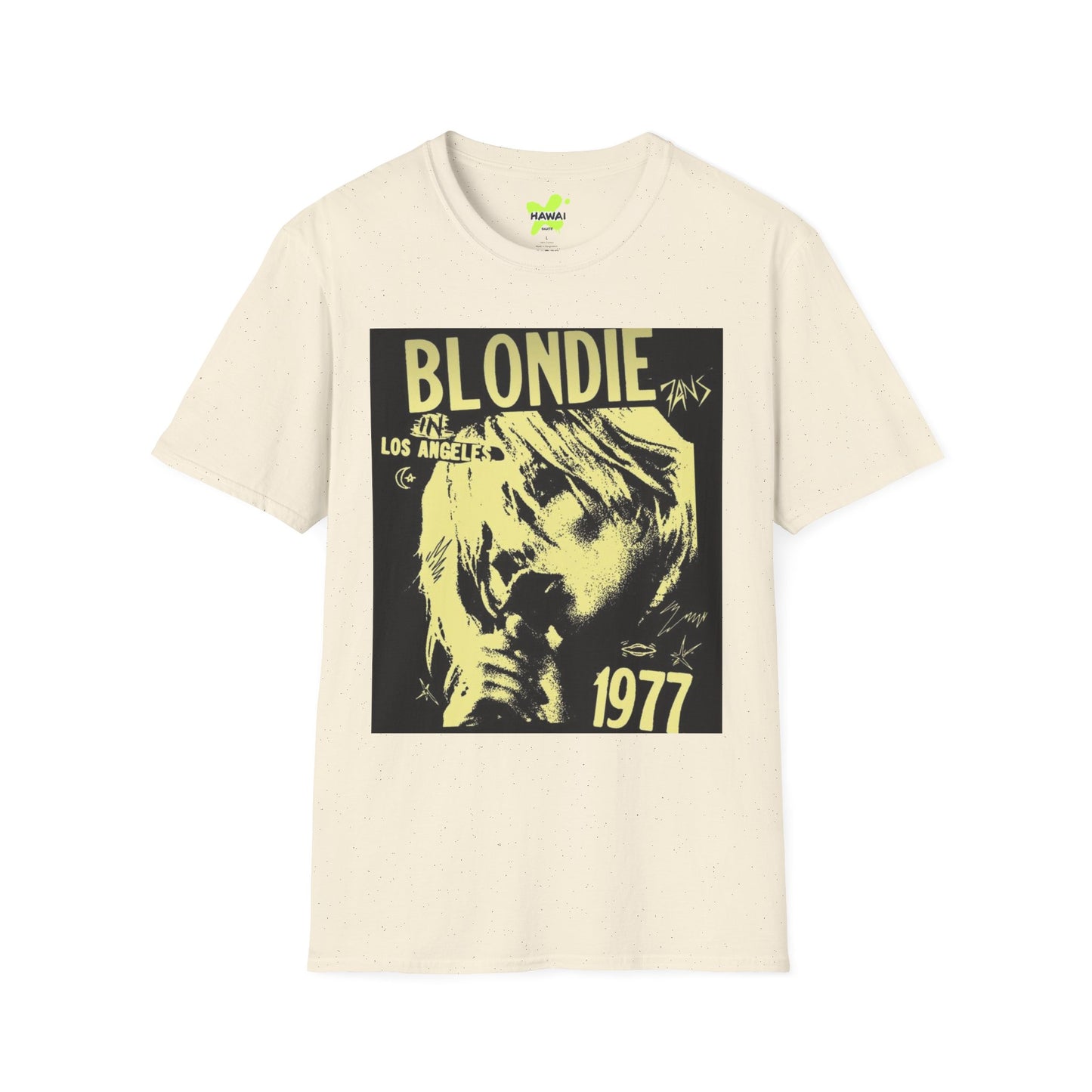 Vintage Blondie Unisex Softstyle T-Shirt - Retro Music Graphic Tee