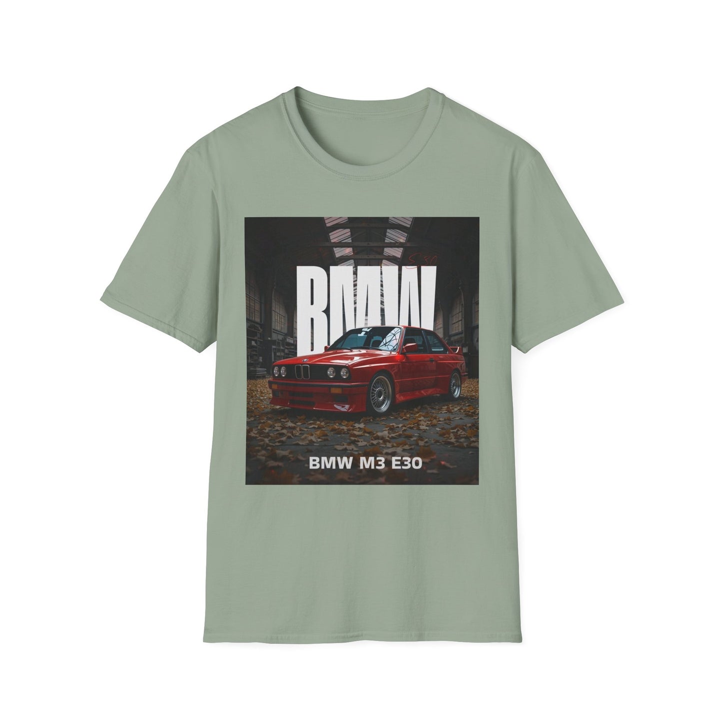 Classic BMW M3 E30 Unisex T-Shirt - Car Enthusiast Tee, Retro Automotive Shirt, Gift for Him, Birthday Apparel, Casual Style