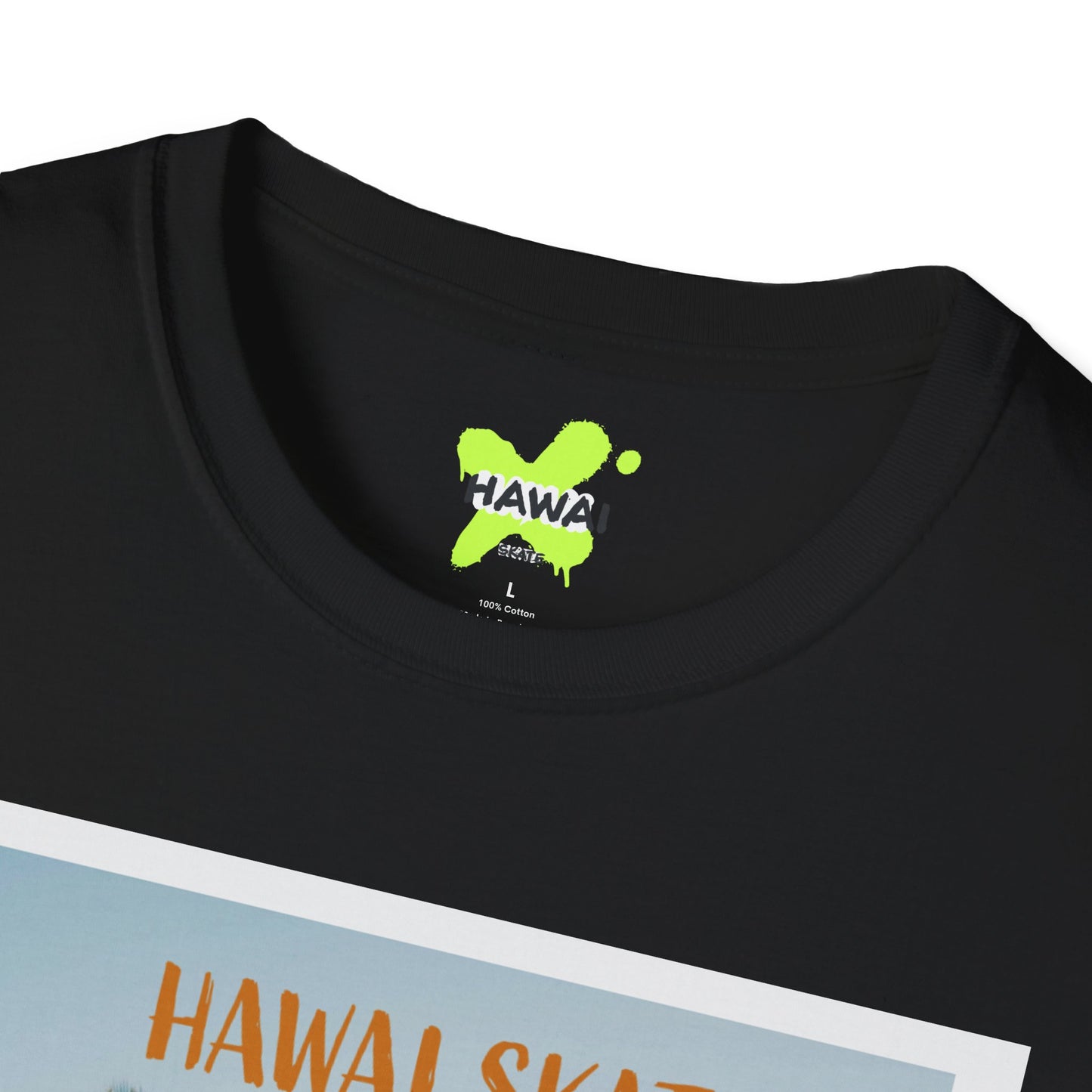 Hawaii Skate LA Unisex Softstyle T-Shirt – Grand Re-Opening Retro Vibe