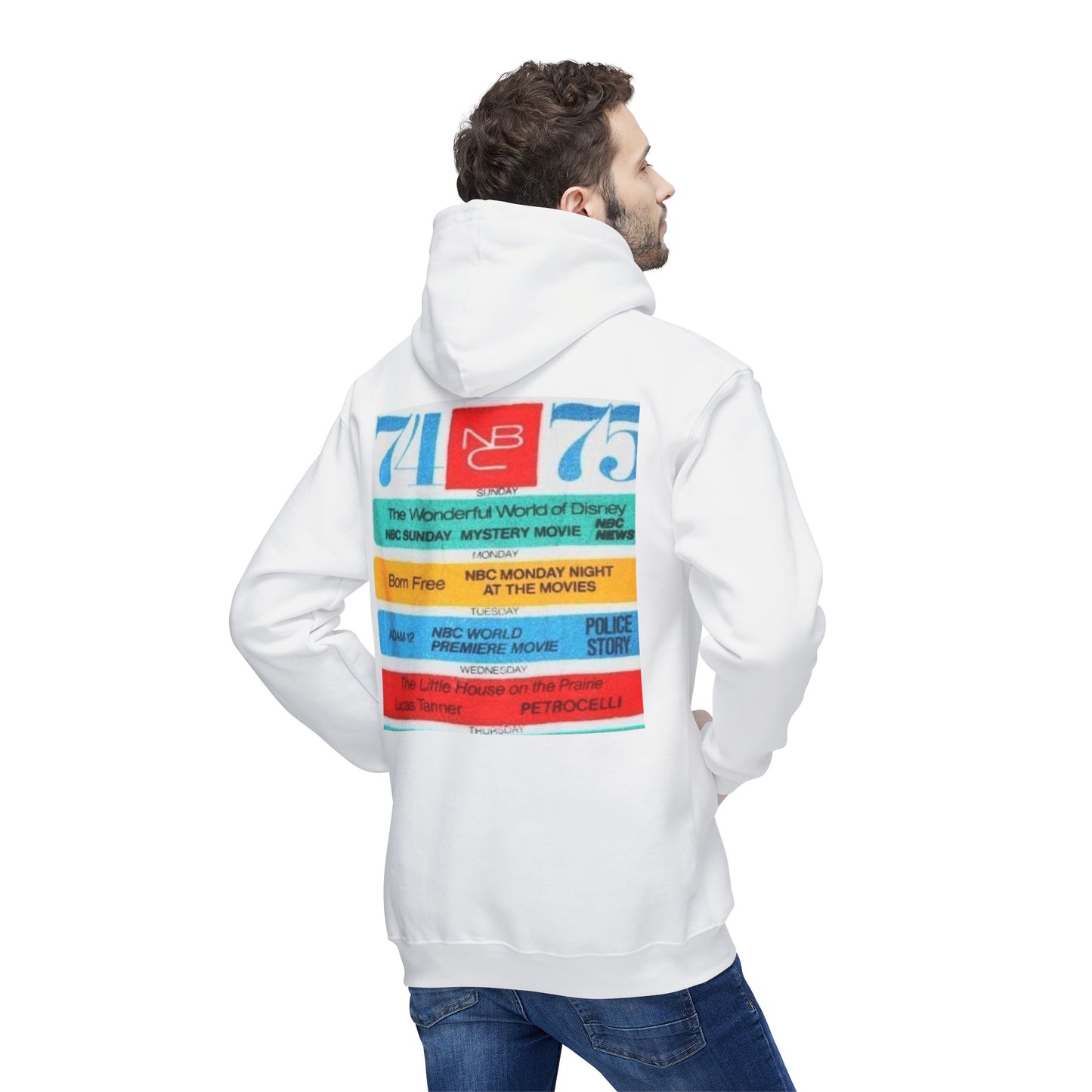 Retro Movie Night Unisex Hooded Sweatshirt - Perfect for Film Lovers
