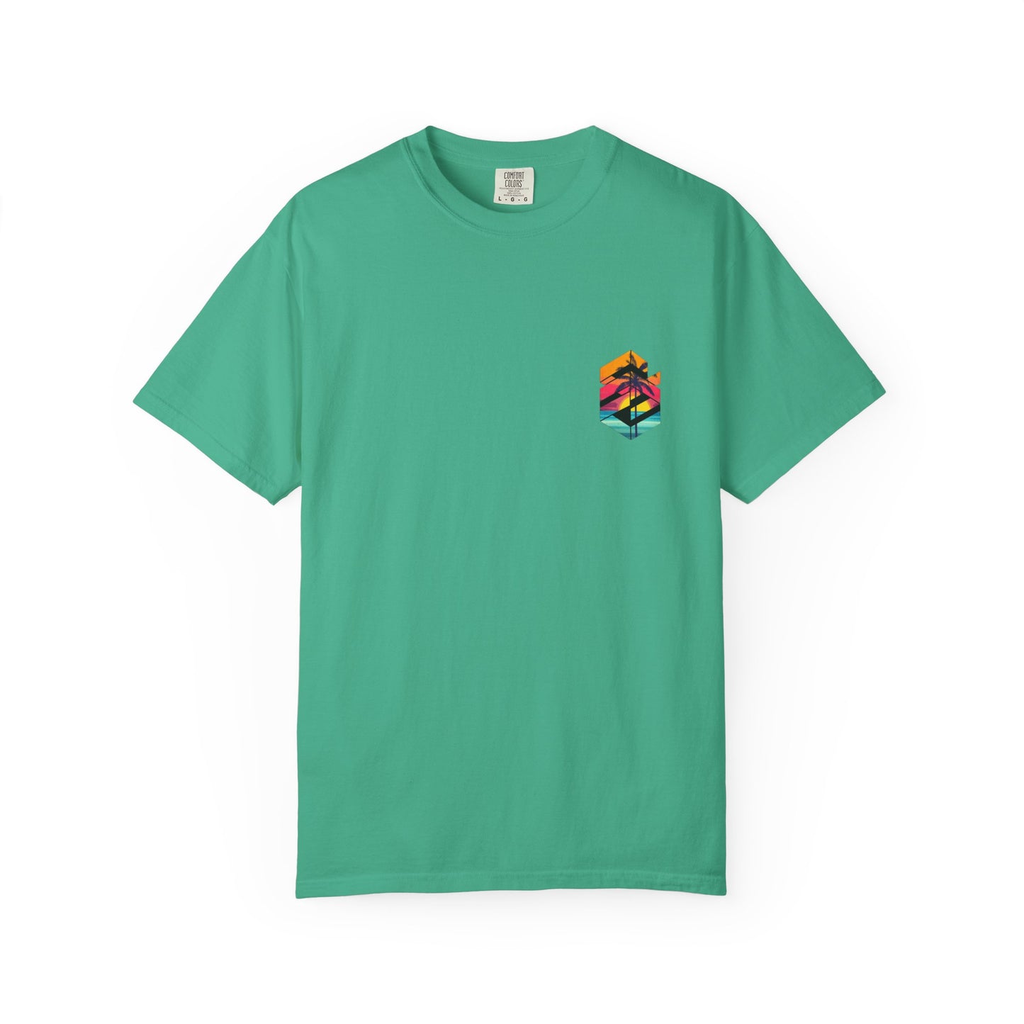 Tropical Sunset Unisex T-Shirt | Beach Vibes & Relaxation