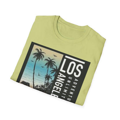 Los Angeles Adventure T-Shirt, California Souvenir Tee, Unisex Vacation Shirt, Beach Lover Gift, Travel Apparel