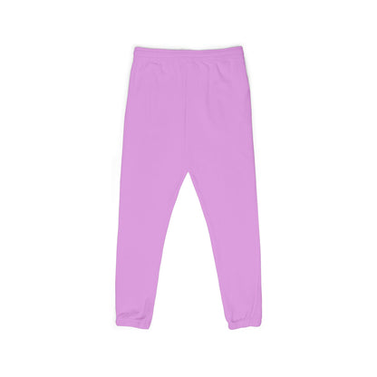 Graphic Sweatpants — Yellow Block 'BEAT' Streetwear Joggers