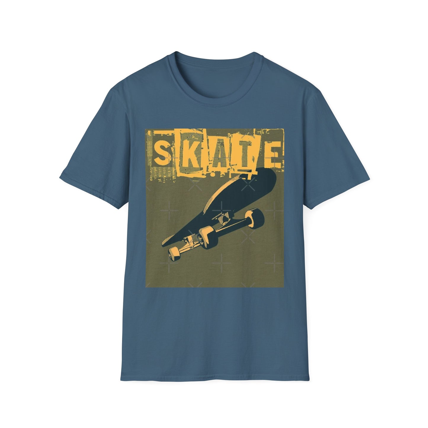 Skateboarder Unisex Softstyle T-Shirt | Perfect Gift for Skate Lovers, Streetwear Fashion, Casual Wear, Birthday Present, Youth Apparel
