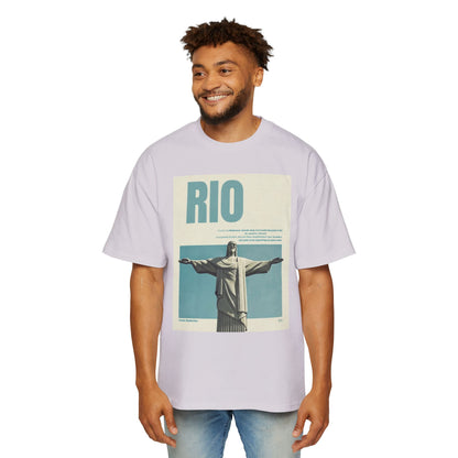 Rio Vintage Poster T-Shirt — Christ the Redeemer Travel Tee