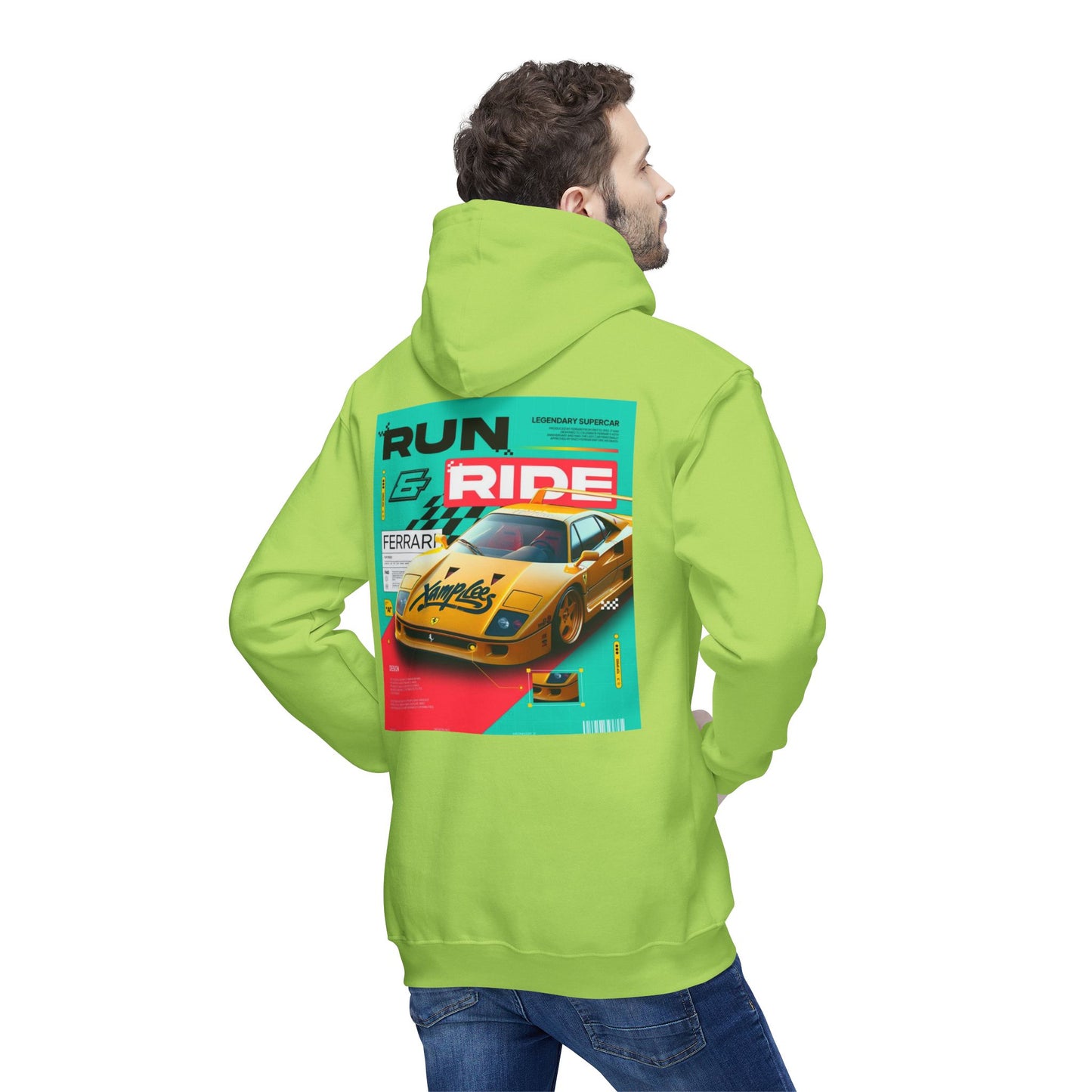 Unisex Hooded Sweatshirt, Made in US