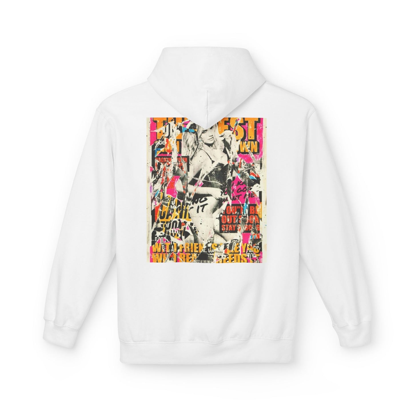 Unisex Midweight Softstyle Fleece Hoodie - Trendy Graphic Art Design