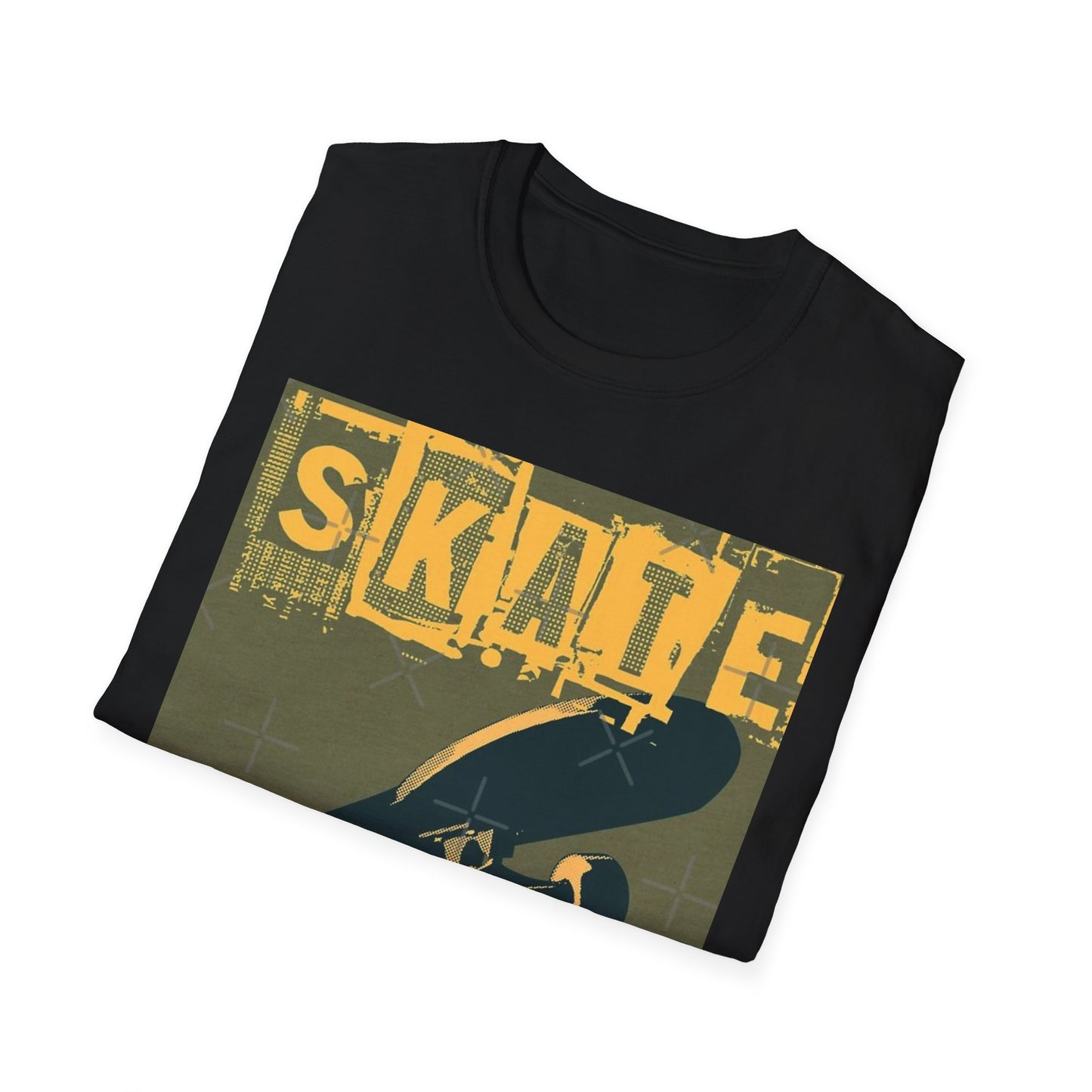 Skateboarder Unisex Softstyle T-Shirt | Perfect Gift for Skate Lovers, Streetwear Fashion, Casual Wear, Birthday Present, Youth Apparel