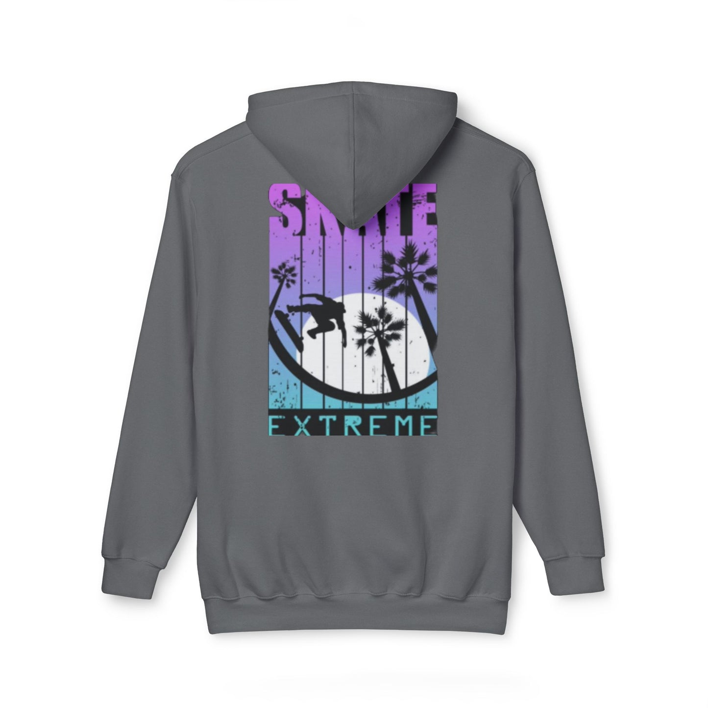 Unisex Hooded Sweatshirt - Extreme Smile Design, Perfect for Casual Adventures