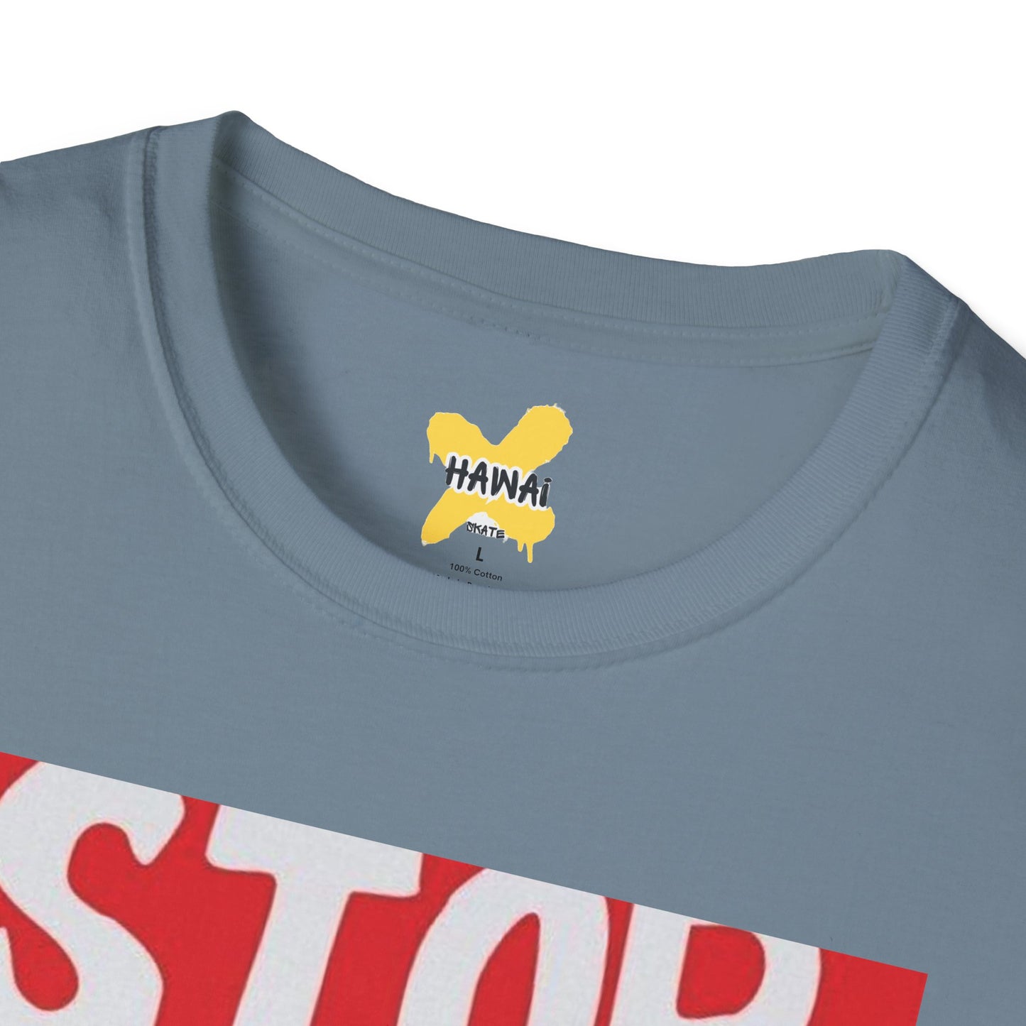 Funny Quote Unisex T-Shirt, Casual Tee, Gift for Friends, Humor Shirt, Stop Being An Idiot Shirt