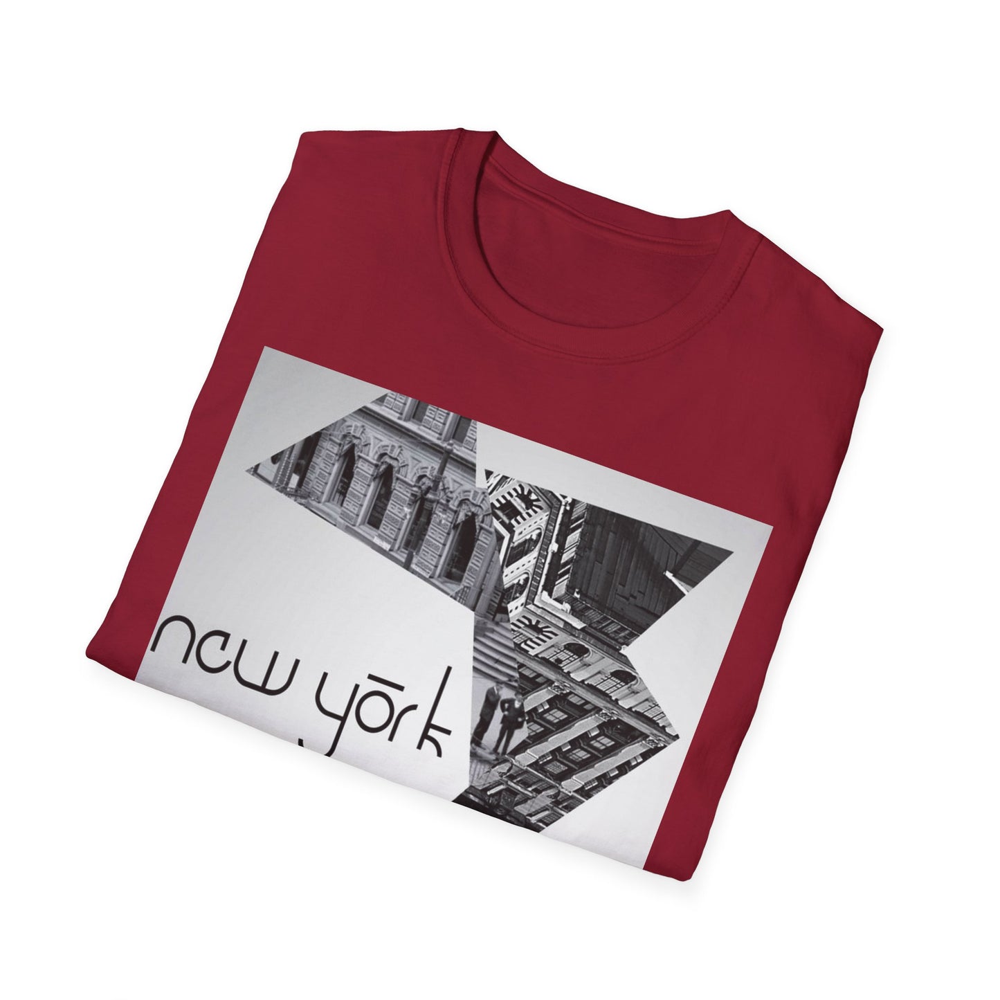 New York City Graphic T-Shirt, Unisex Softstyle Tee, Urban Fashion, Gift for Travelers, Streetwear Style, Vintage NYC Apparel