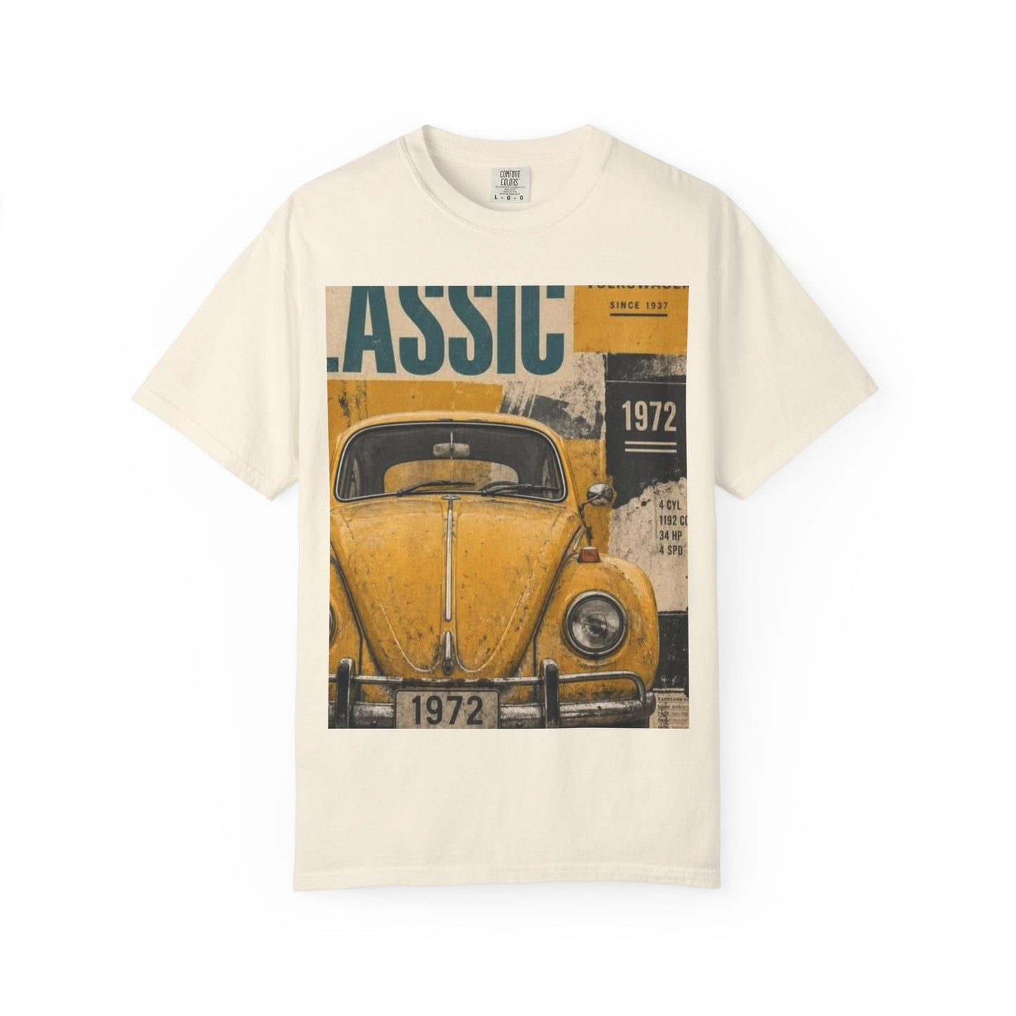 Classic 1972 Vintage Beetle T-Shirt
