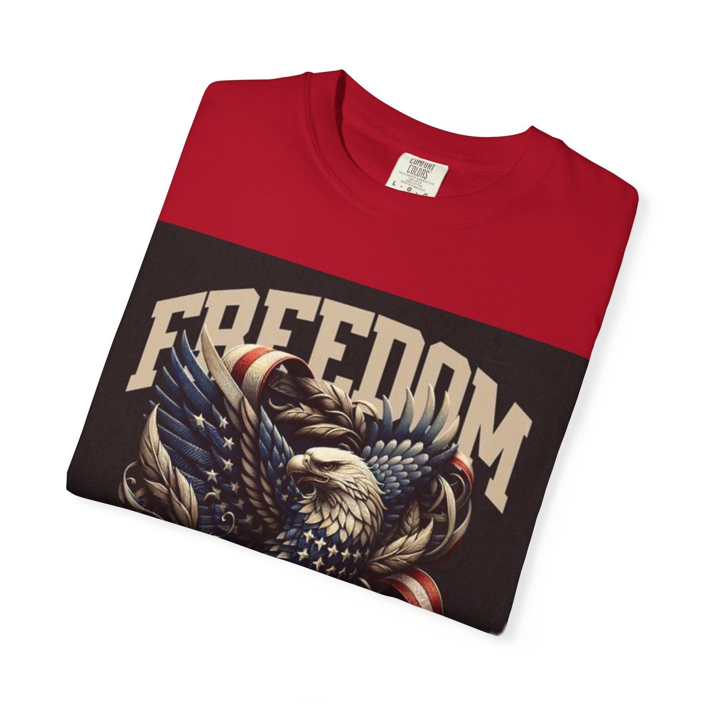 Patriotic Eagle T-Shirt, Freedom Apparel, American Pride Tee, Fourth of July Gift, Vintage Style Shirt