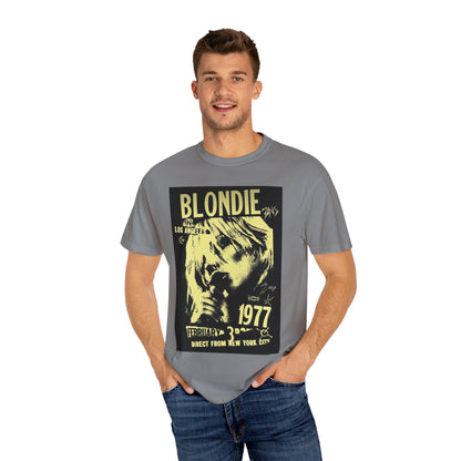 Vintage Blondie Concert T-Shirt - Unisex Garment-Dyed Tee