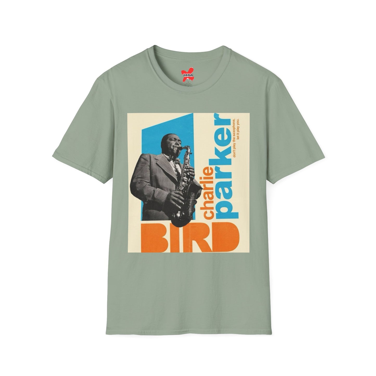 Vintage Charlie Parker Unisex Softstyle T-Shirt - Music Lover Tee