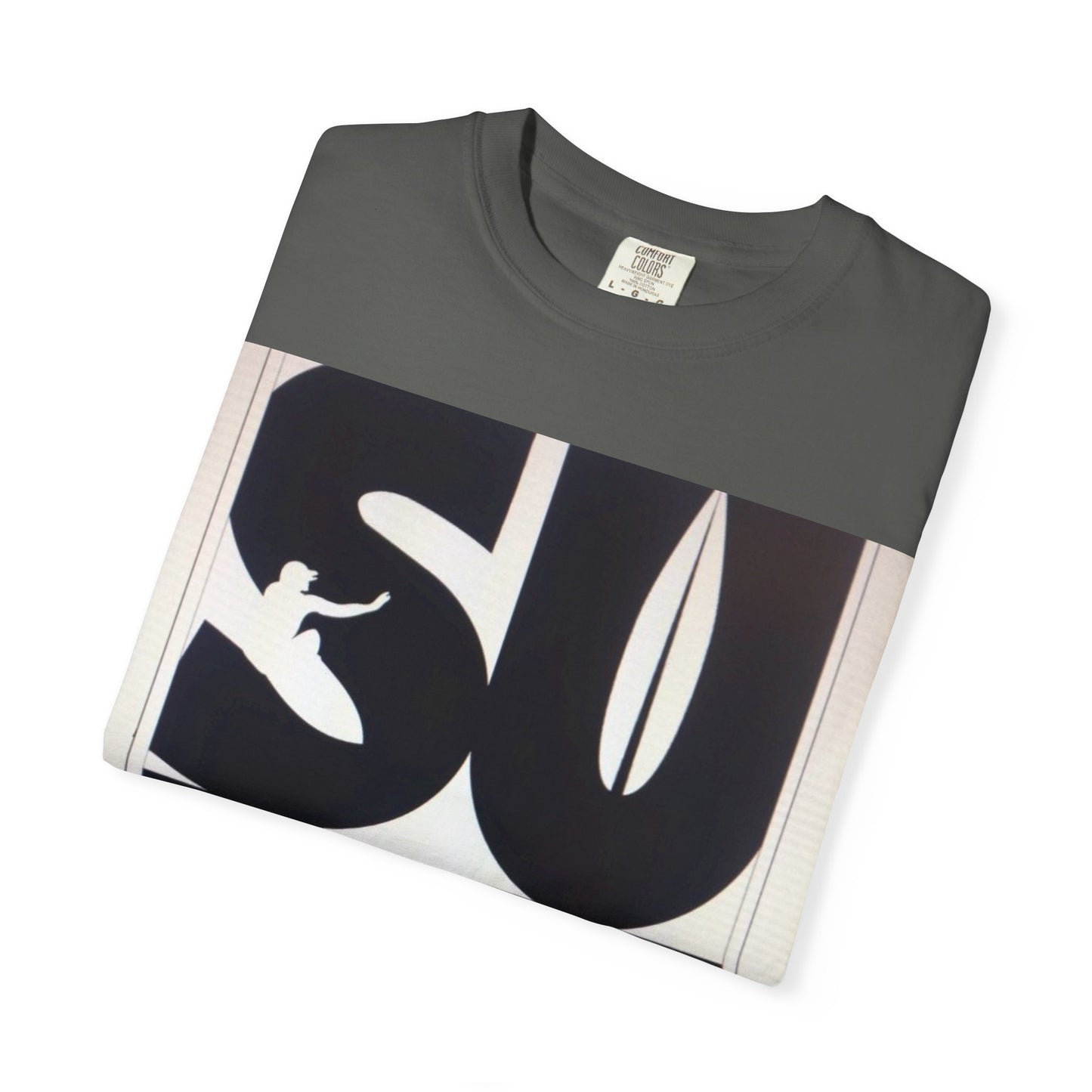 Surf Inspired Unisex Garment-Dyed T-Shirt, Beachwear, Casual Summer Tee, Surfing Gift, Trendy Streetwear, Comfortable Lifestyle Top