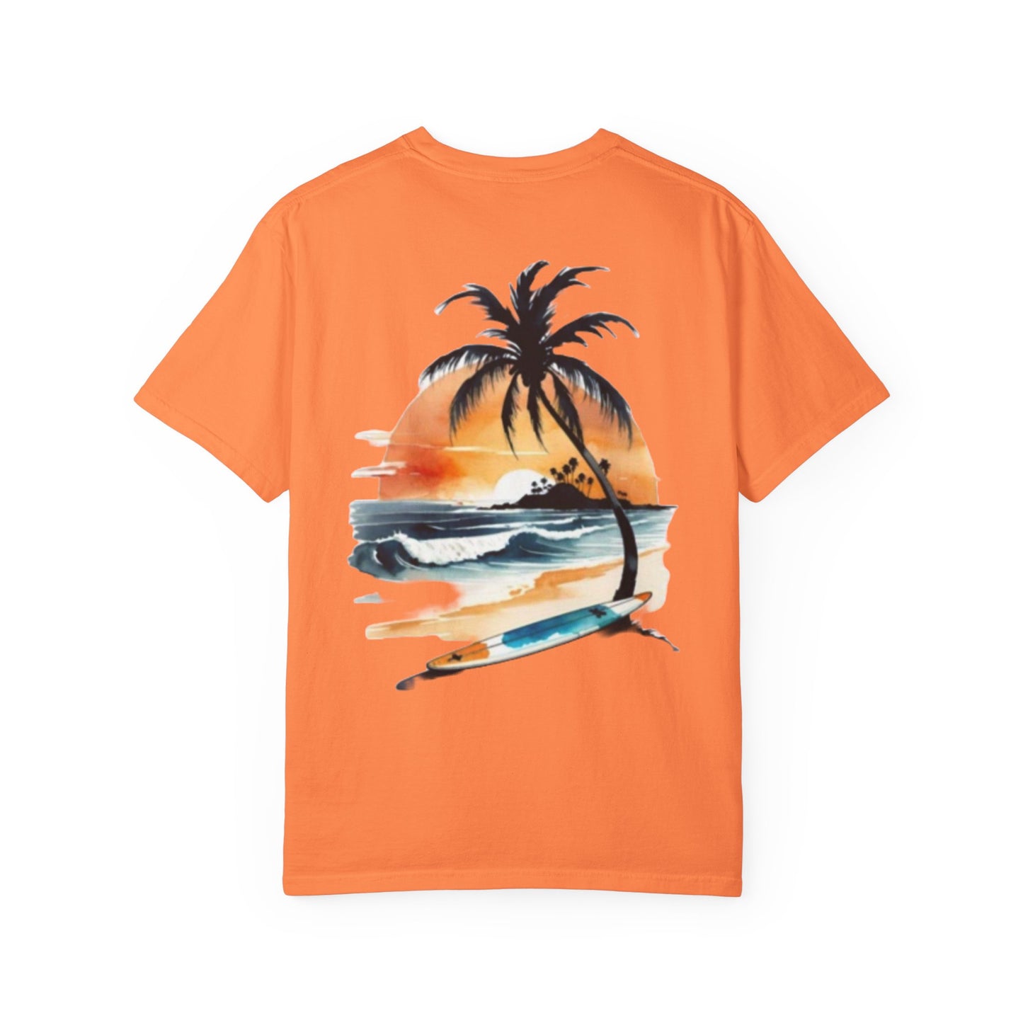 Hawaii Skate Unisex Garment-Dyed T-Shirt - Fun Tropical Vibes