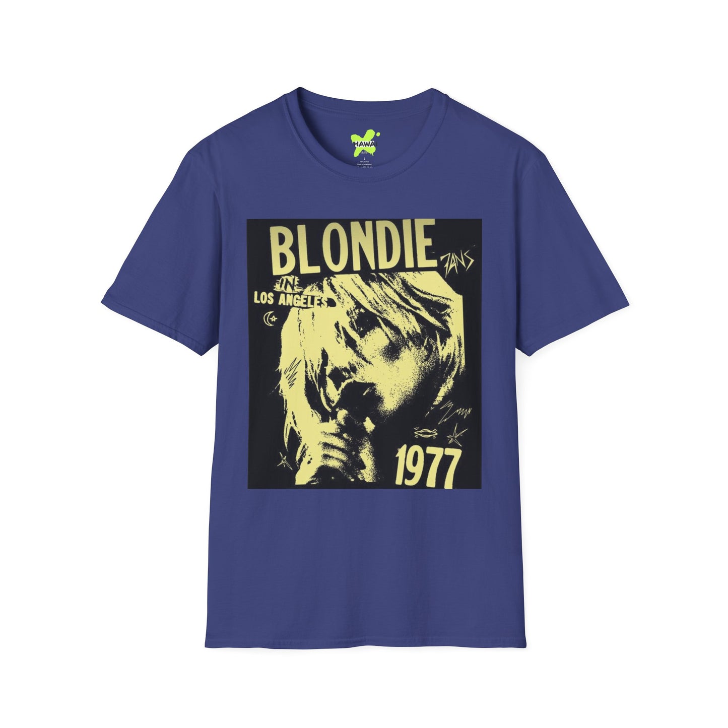 Vintage Blondie Unisex Softstyle T-Shirt - Retro Music Graphic Tee