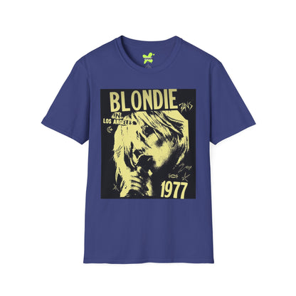 Vintage Blondie Unisex Softstyle T-Shirt - Retro Music Graphic Tee