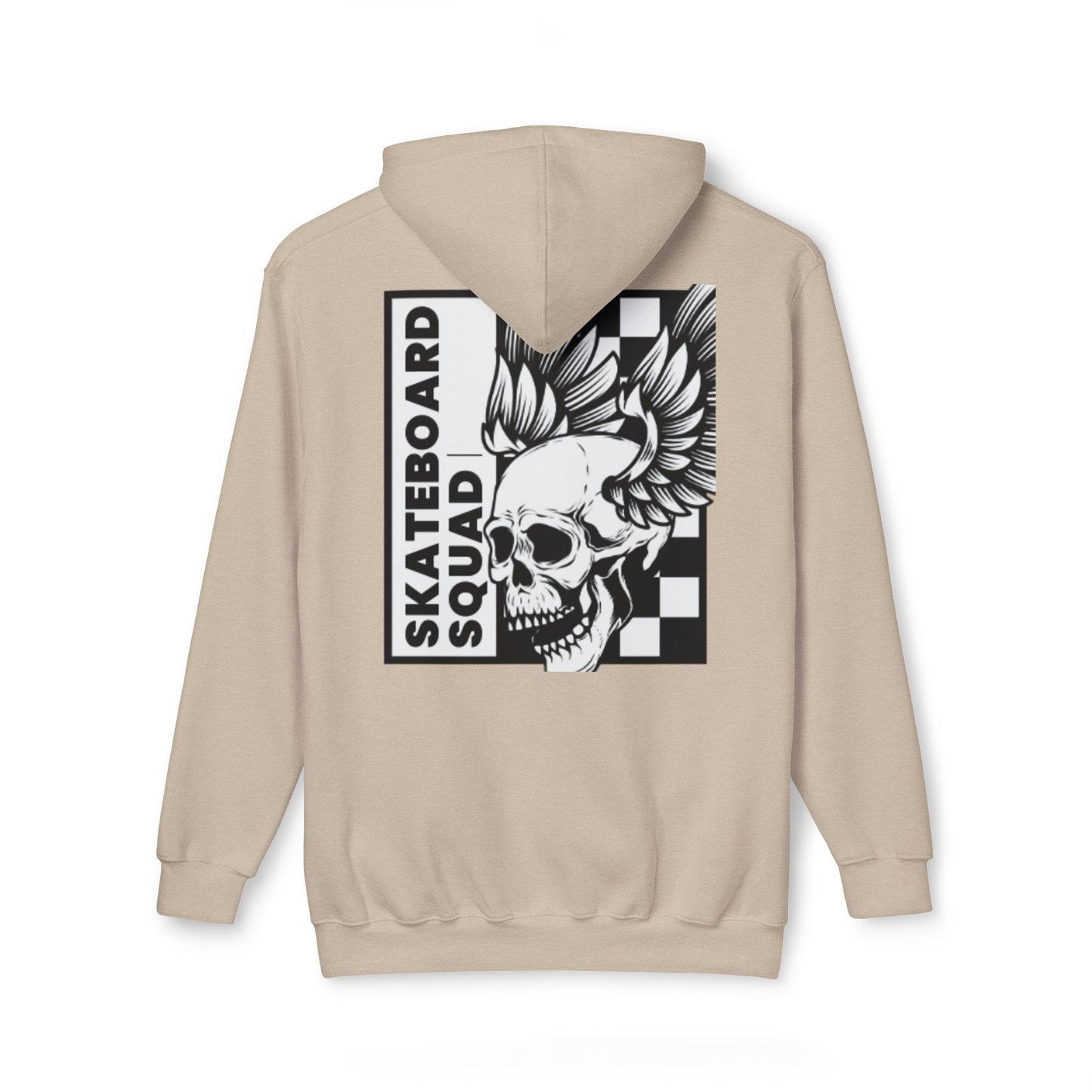 Skateboard Hoodie, Cool Streetwear Sweatshirt, Graphic Pullover for Skaters, Unisex Casual Wear, Gift for Skate Lovers