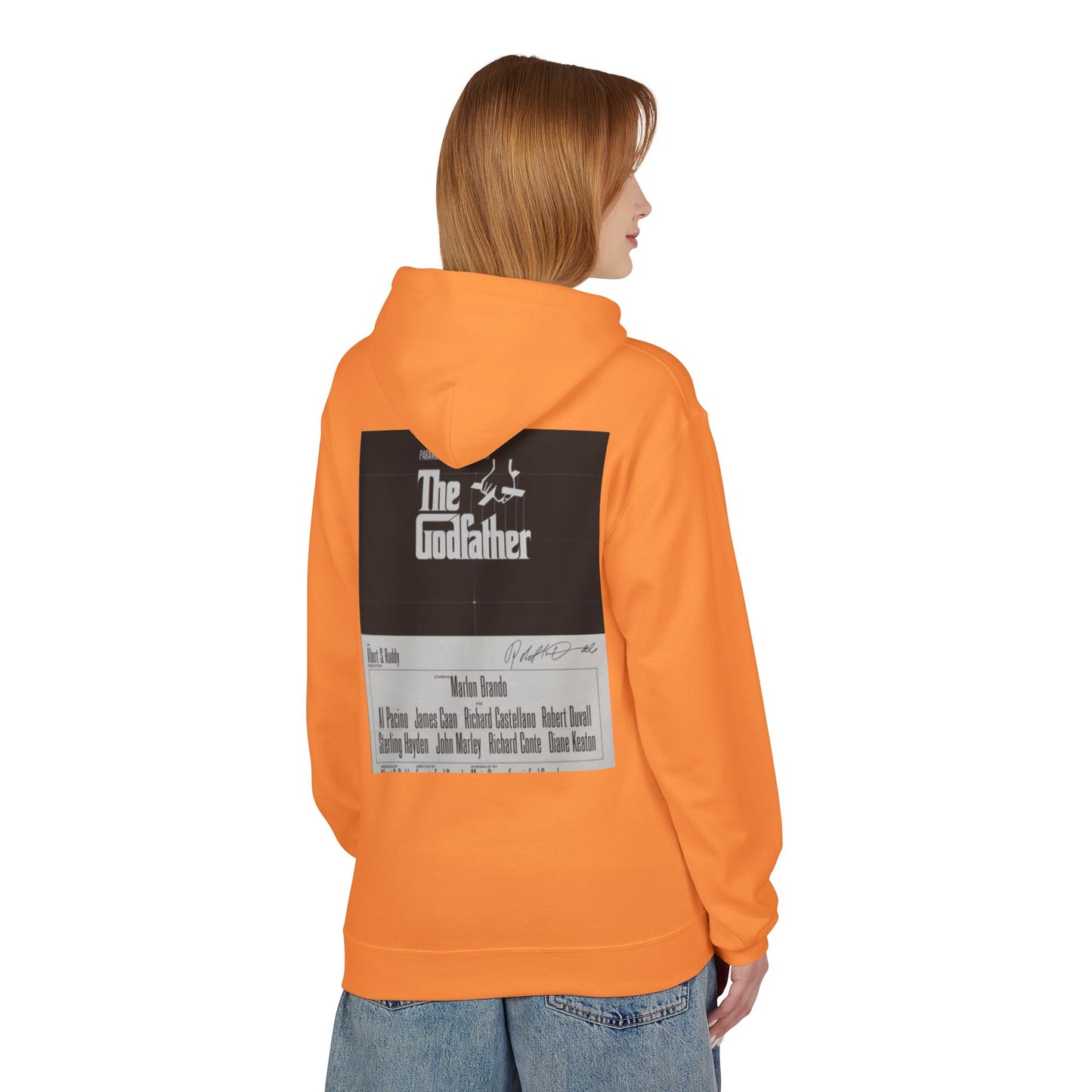 Unisex Godfather Movie Hoodie - Midweight Softstyle Fleece Pullover for Film Lovers