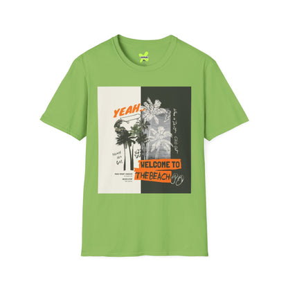 Beach Vibes Graphic Tee, Summer T-Shirt, Unisex Casual Wear, Vacation Shirt, Gift for Beach Lovers