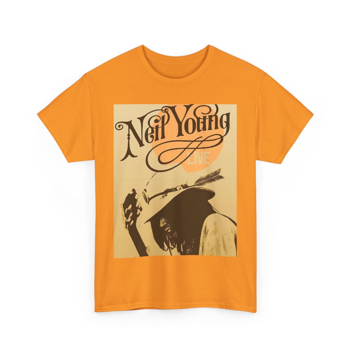 Vintage Rock Band T-Shirt featuring Neil Young, Music Lover Gift, Concert Apparel, Unisex Style, Retro Graphic Tee