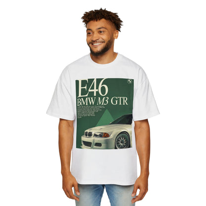 E46 BMW M3 GTR Tee — Vintage Racing Poster Graphic T-Shirt