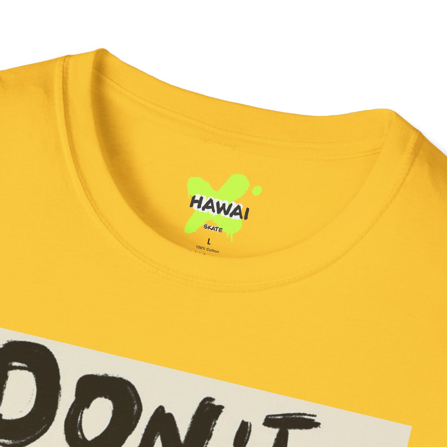 Inspirational Quote Unisex Softstyle T-Shirt - Don't Look Back