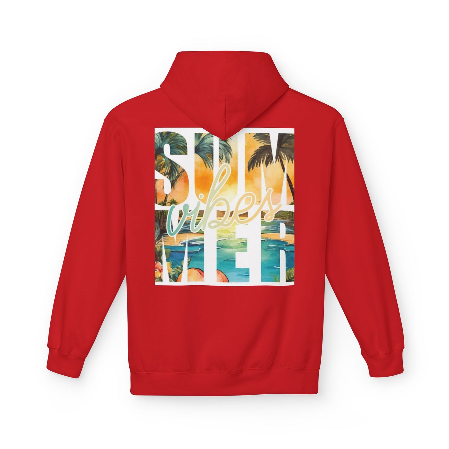 Summer Vibes Unisex Fleece Hoodie