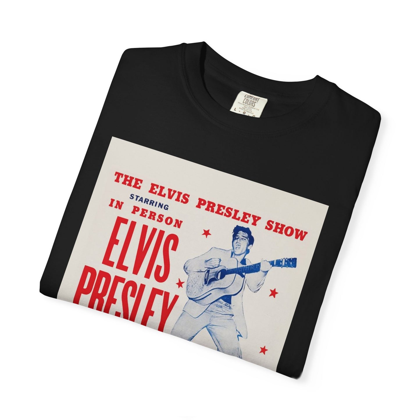 Vintage Elvis Presley Concert T-Shirt - Unisex Garment-Dyed Tee