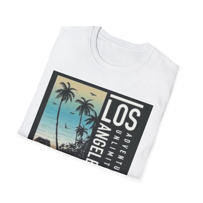 Los Angeles Adventure T-Shirt, California Souvenir Tee, Unisex Vacation Shirt, Beach Lover Gift, Travel Apparel