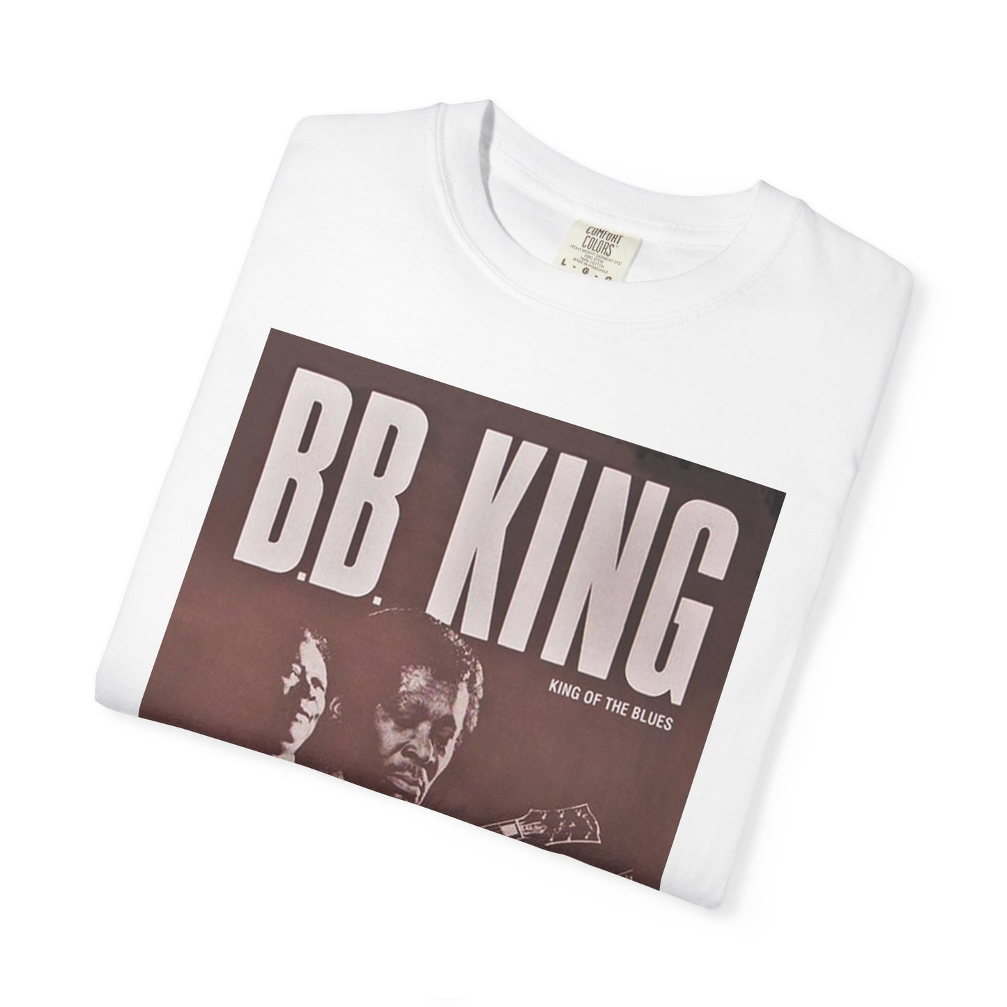 BB King Tribute Unisex Garment-Dyed T-Shirt - King of the Blues Graphic Tee