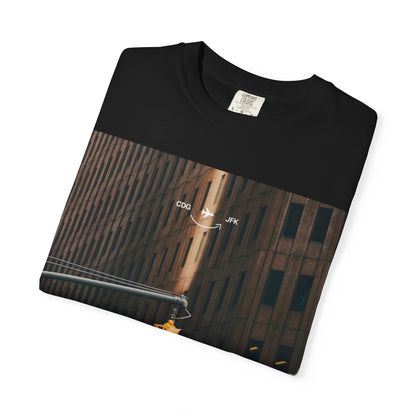 New York City Traffic Light Photo T‑Shirt — Urban Streetwear Tee