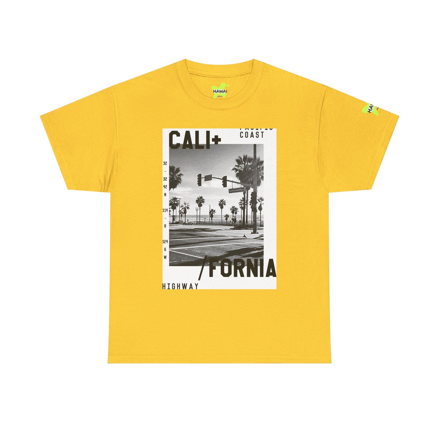 California Highway Graphic Unisex Heavy Cotton Tee