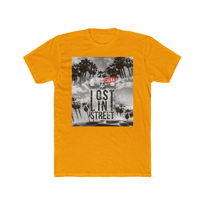 Lost in the Street Graphic Tee, Casual Everyday Shirt, Holiday Gift, Travel Enthusiast Apparel, Streetwear Fashion