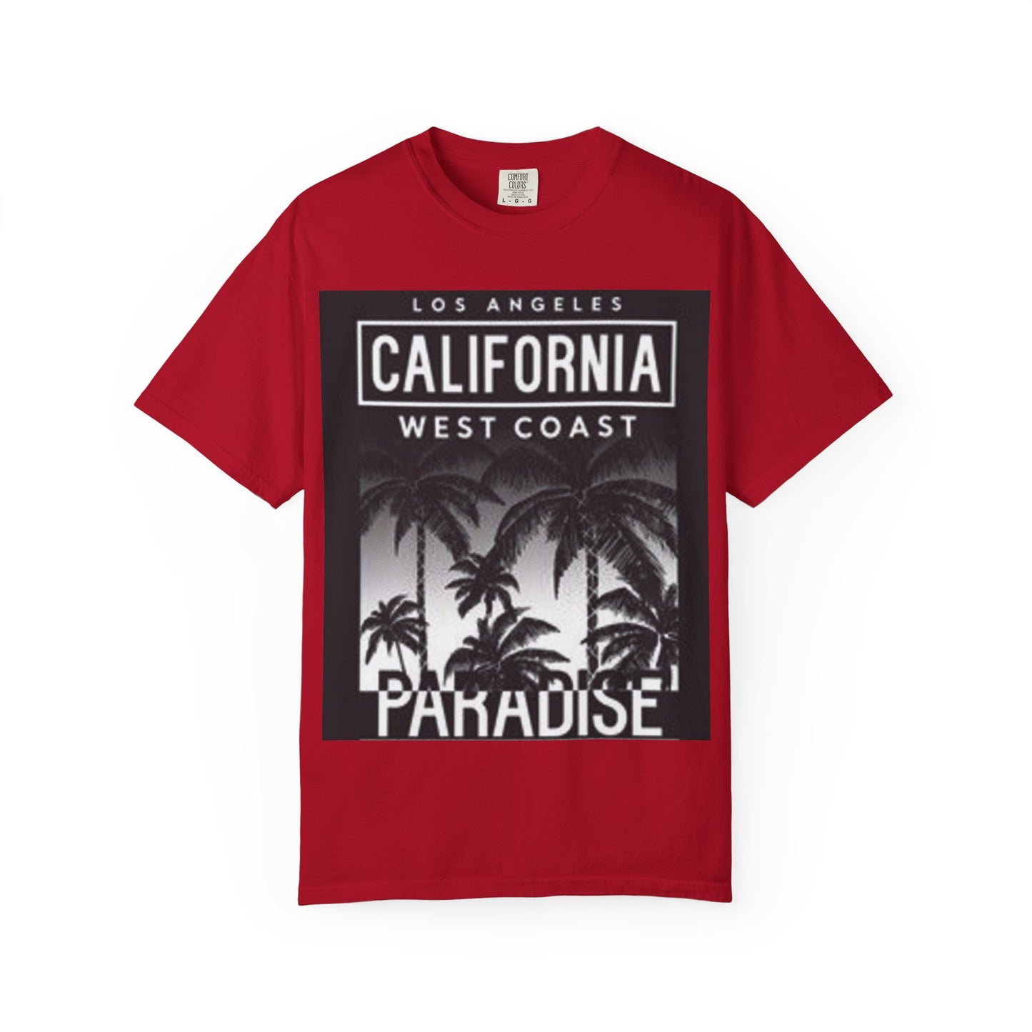 West Coast Paradise T-Shirt, Unisex Graphic Tee, California Style Shirt, Summer Vibes Top, Beachwear, Travel Souvenir