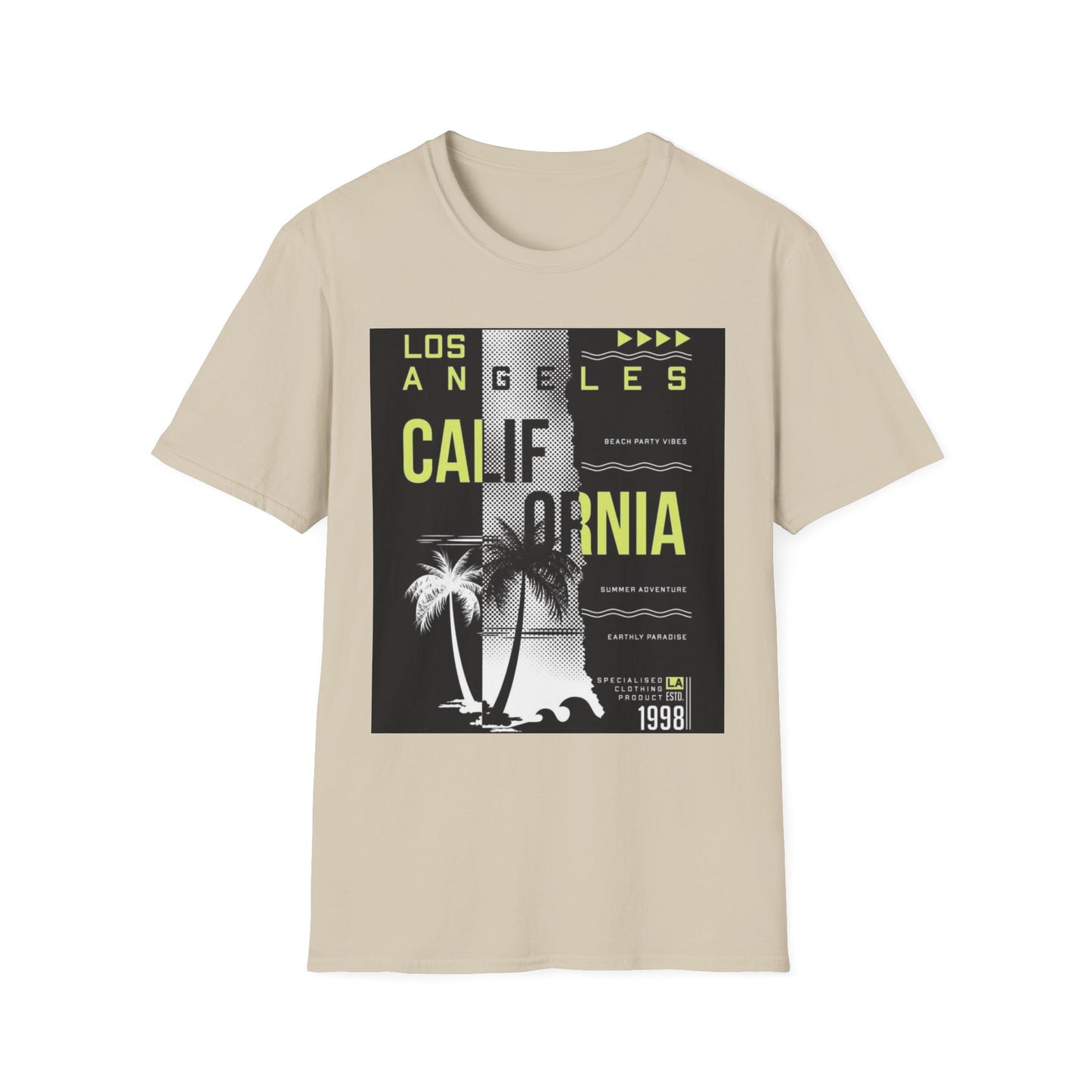 LA Skyline Unisex T-Shirt, City Lover Shirt, Travel Tee, Casual Wear, Gift for Him/Her, Summer Outfit