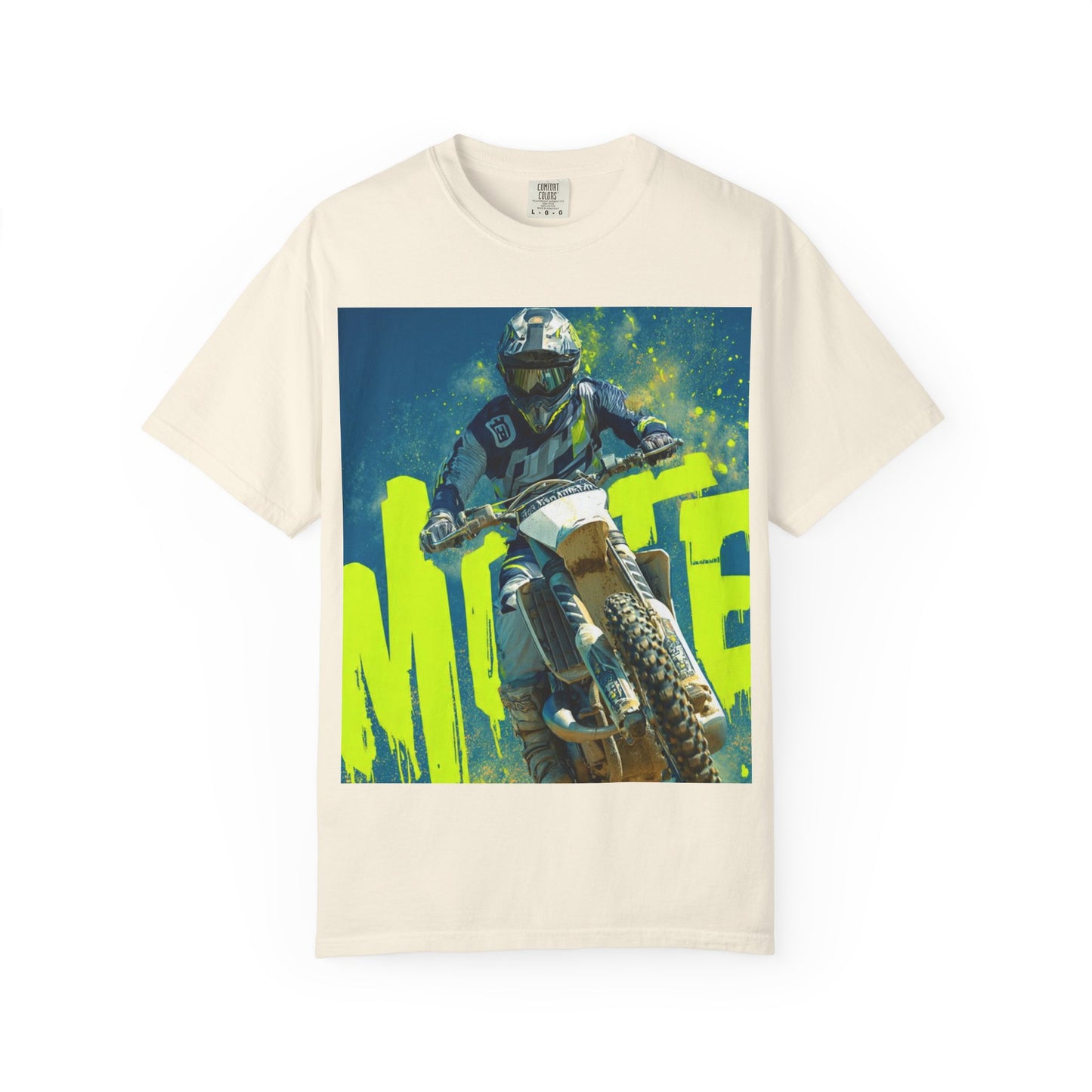 Motocross Dirt Bike Rider T‑Shirt — Extreme Off‑Road Racing Tee