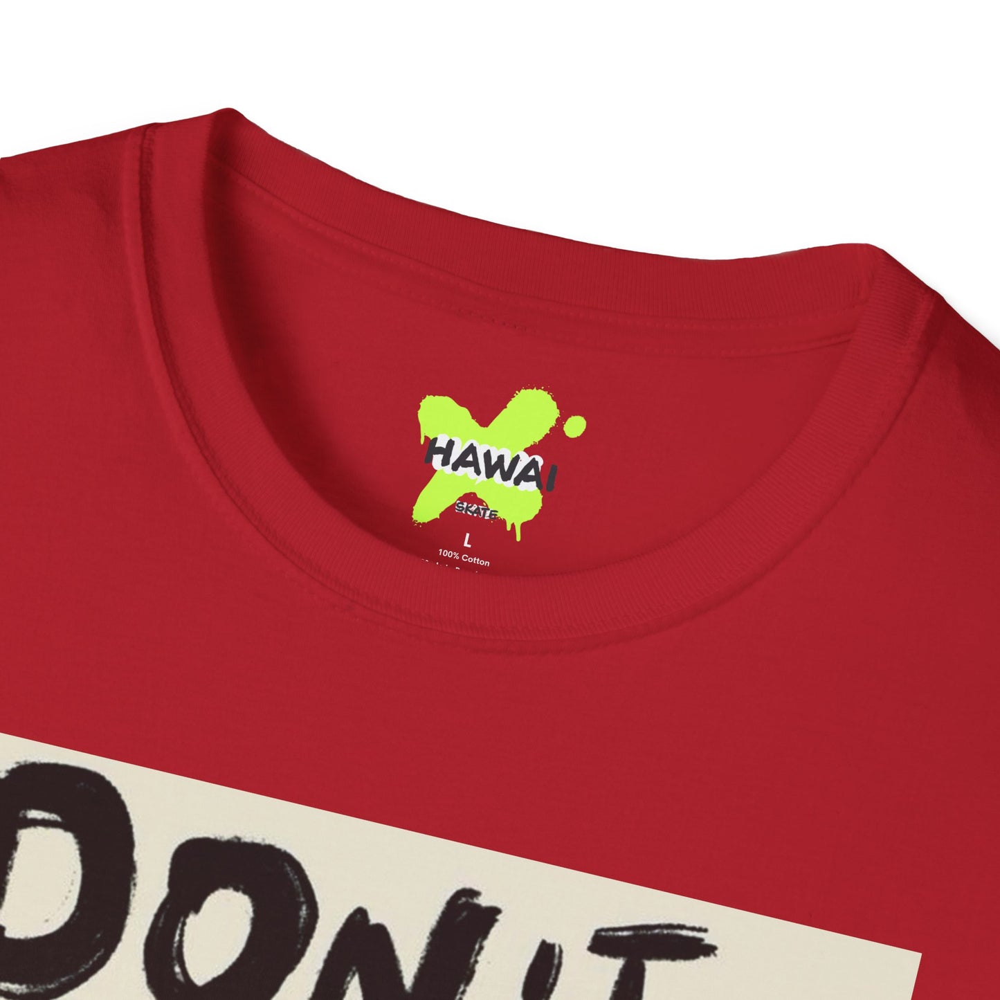 Inspirational Quote Unisex Softstyle T-Shirt - Don't Look Back