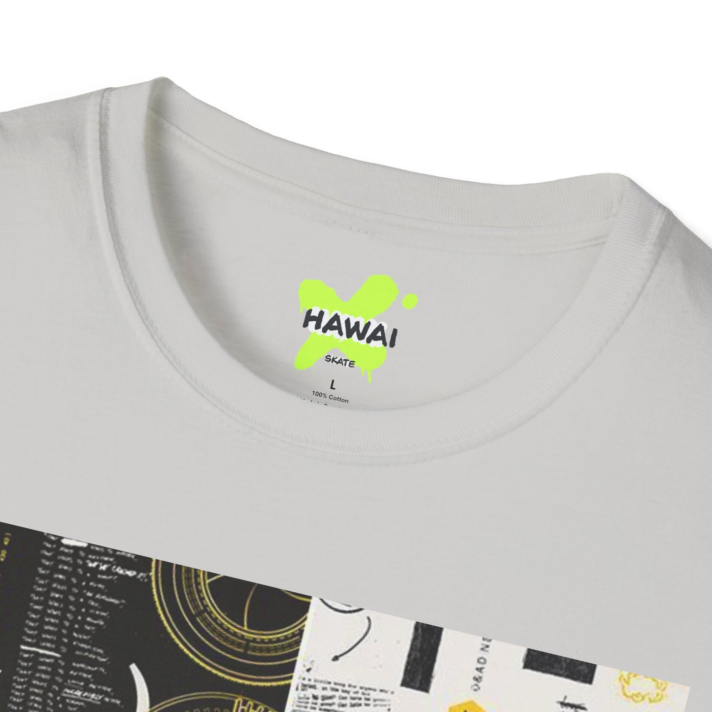 Unisex Graphic Tee - 'Never Give Up' Inspirational T-Shirt